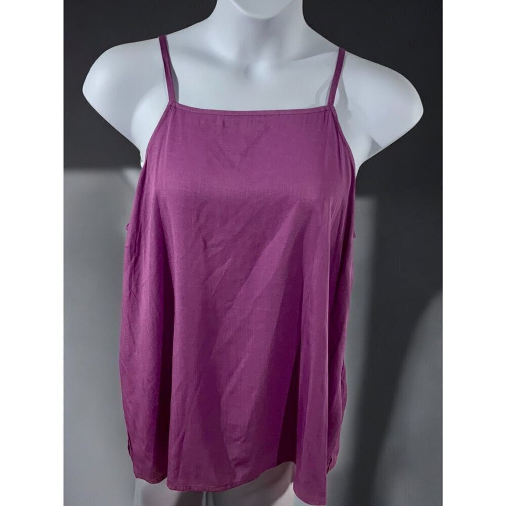Old Navy Purple Spaghetti Strap Tank Top Lightweight Sleeveless Womens NEW XL